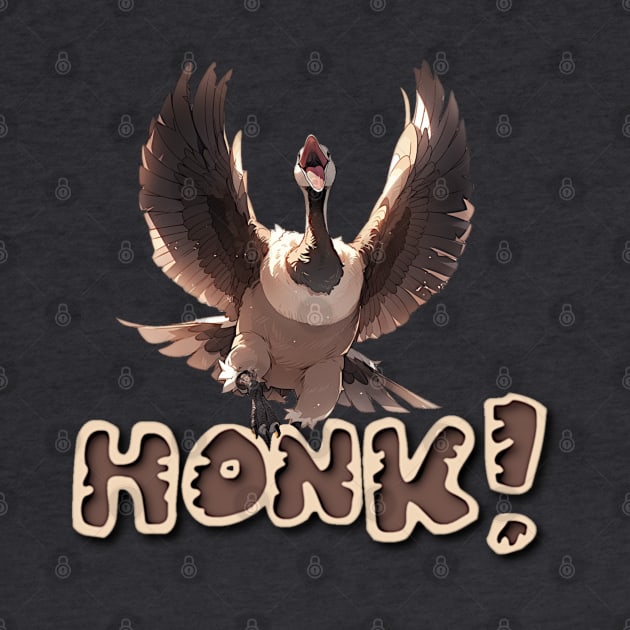 Goose Honk! by ScarletClover